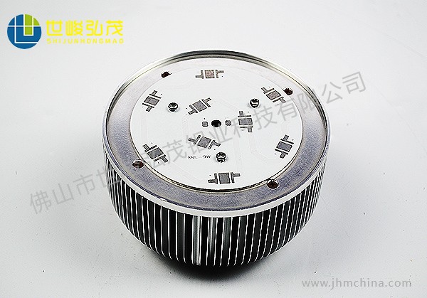 CNC數控車散熱器深加工鋁型材